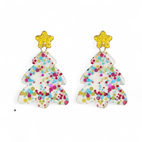 Fashion Jewelry Jewelry - 🎄3 for $23🎄 Star Christmas Tree Earrings